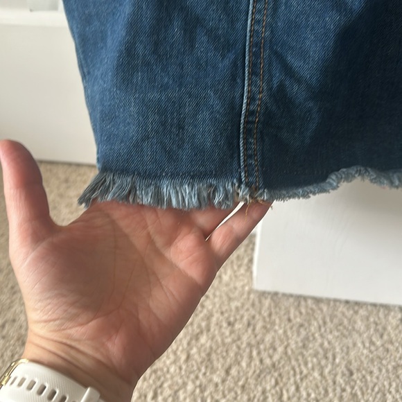 119. NWT mudd sleeveless jean jacket jean vest size large - Picture 5 of 5